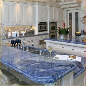 alaska blue kitchen
