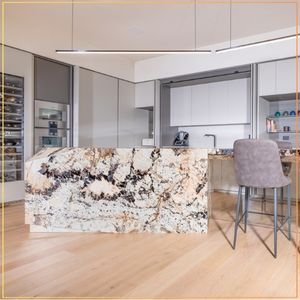 quartz kitchen